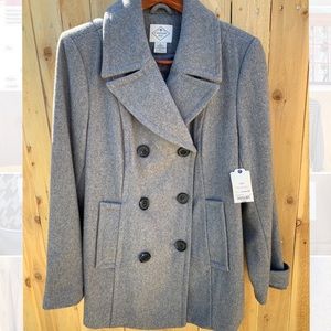 St. John’s Bay Heather Grey Coat